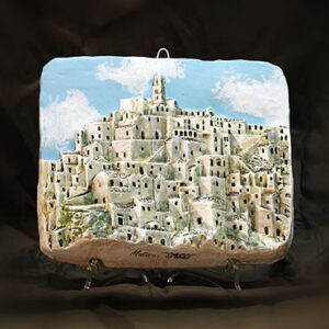 Rilievo Sassi di Matera di giorno